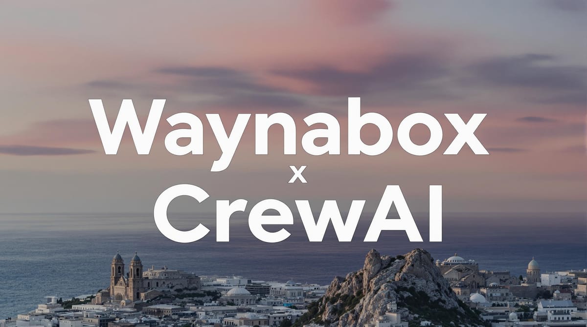 How Waynabox is changing Travel Planning with CrewAI